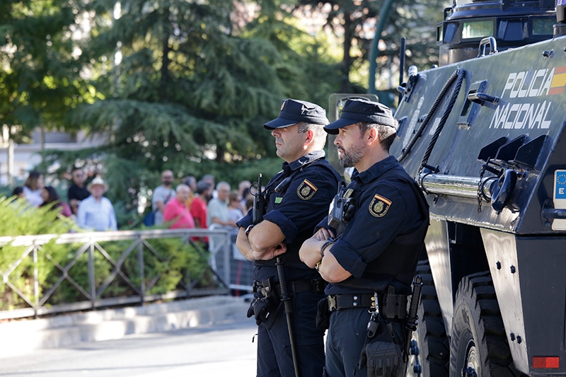 intervencion policia en ocupacion